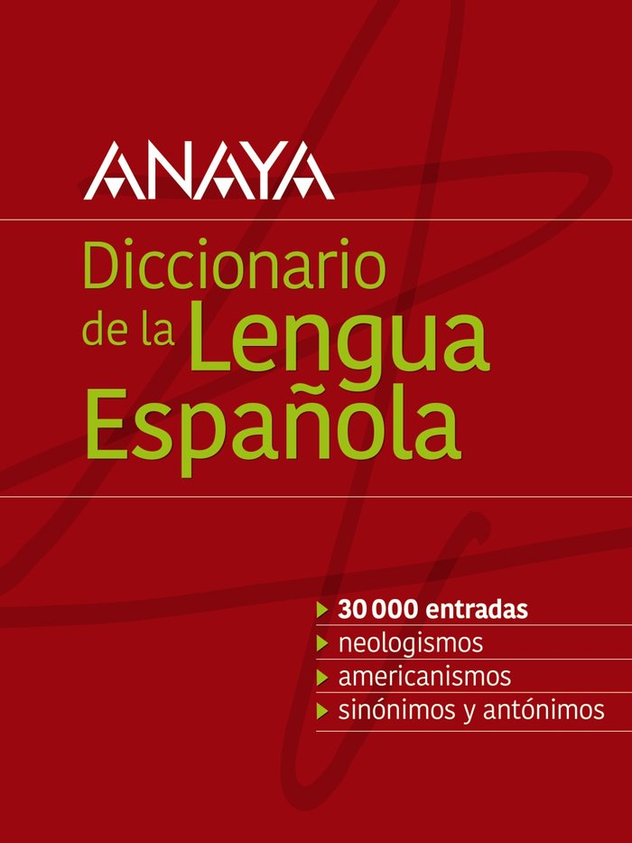 Diccionario Anaya de la Lengua, de Vox Editorial | portada del libro