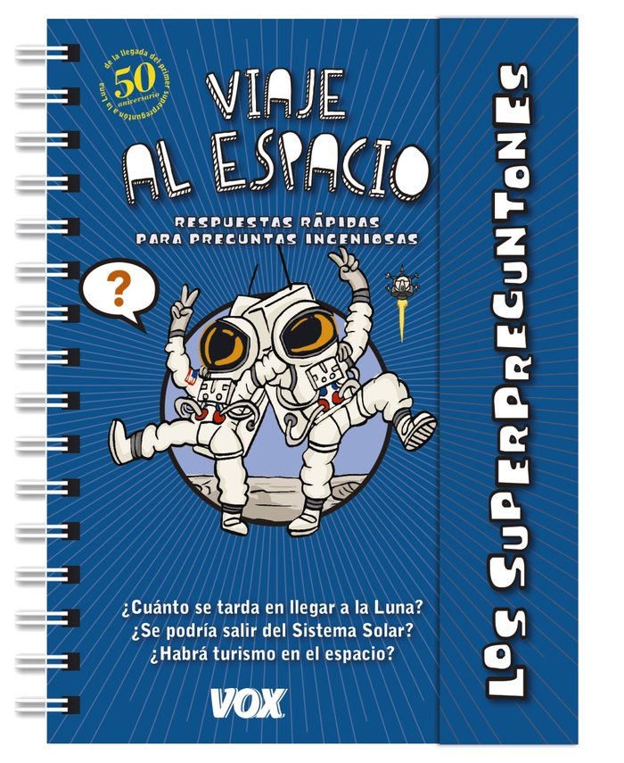 Los superpreguntones. Viaje al espacio, de Vox Editorial | portada del libro