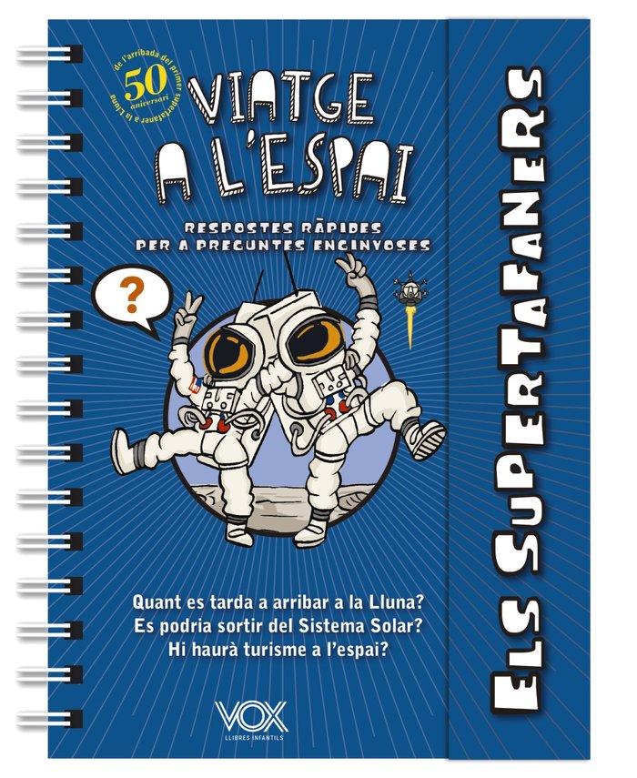 Els supertafaners. Viatge a l'espai, de Vox Editorial | portada del libro