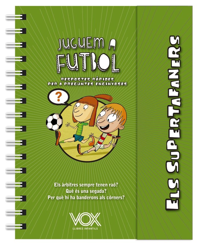 Els supertafaners. Juguem a futbol, de Vox Editorial | portada del libro