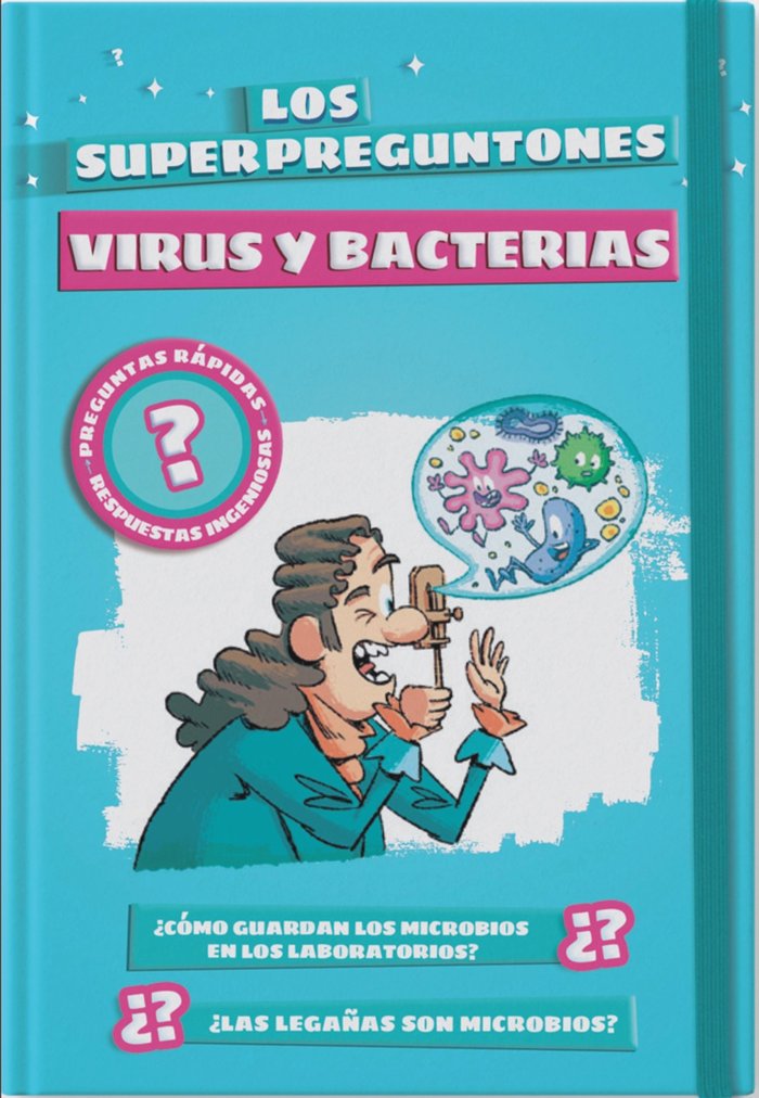 Los superpreguntones. Virus y bacterias, de VOX EDITORIAL | portada del libro