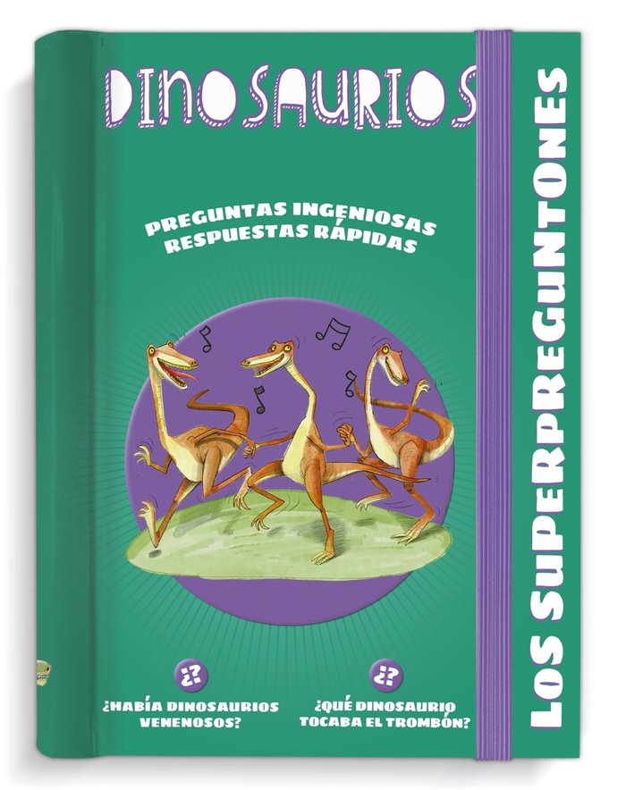 LOS SUPERPREGUNTONES DINOSAURIOS, de VOX EDITORIAL | portada del libro
