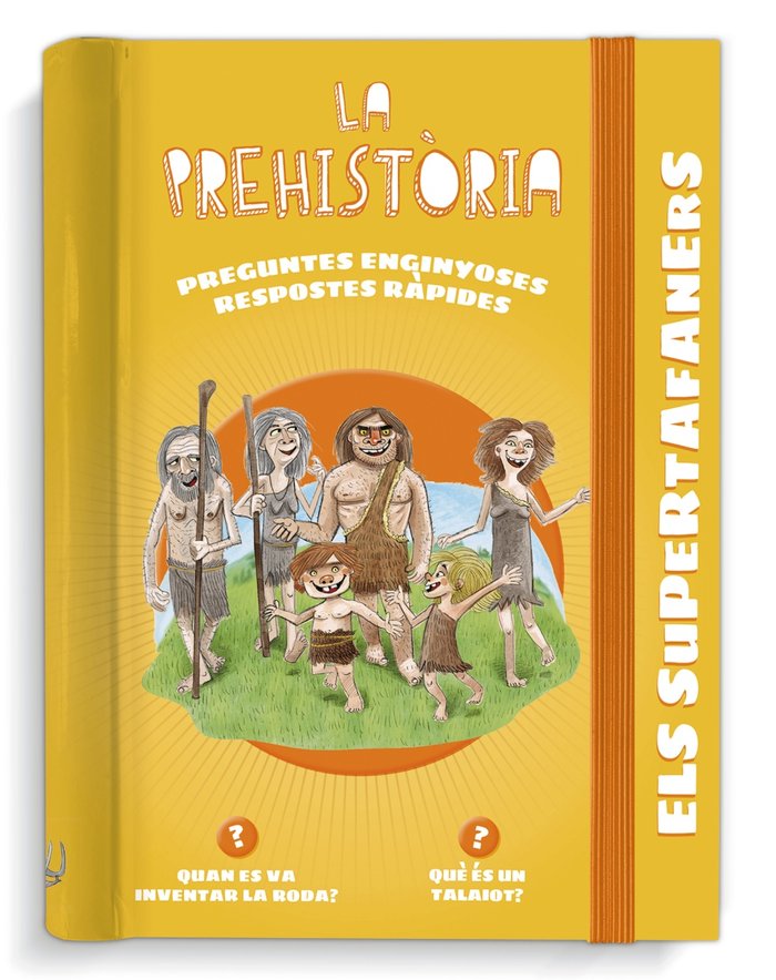ELS SUPERTAFANERS LA PREHISTORIA, de VOX EDITORIAL | portada del libro