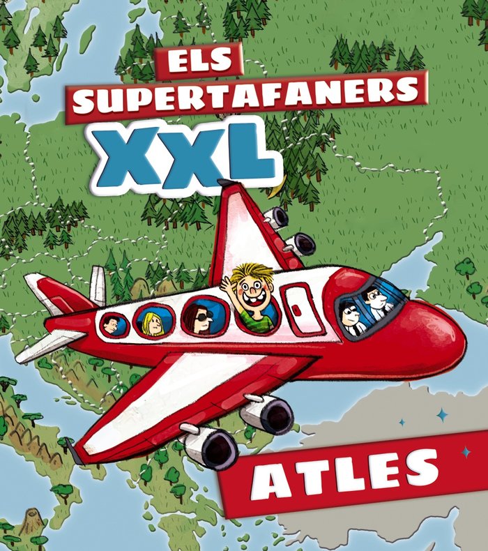 ELS SUPERTAFANERS ATLES XXL, de VOX EDITORIAL | portada del libro