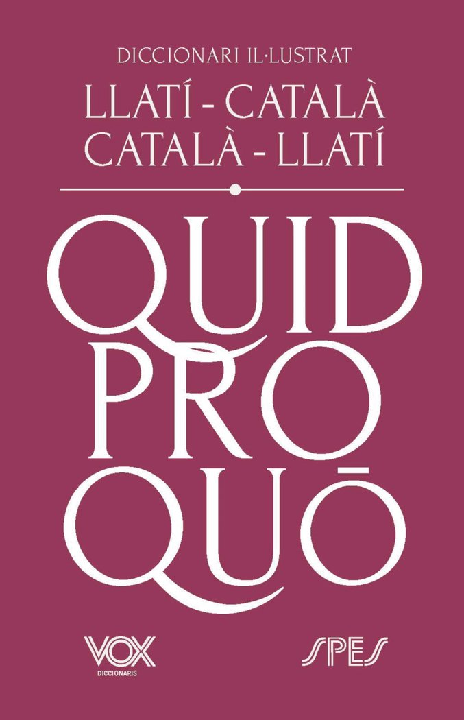 DICCIONARI ILLUSTRAT LLATI CATALA CATALA LLATI, de VOX EDITORIAL | portada del libro