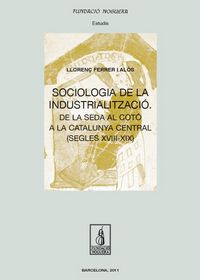 Sociologia de la industrialització, de Ferrer Alòs | portada del libro