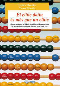 El clític datiu és més que un clític, de Boeckx, Cedric | portada del libro