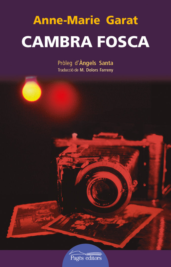 Cambra fosca, de Garat, Anne-Marie | portada del libro