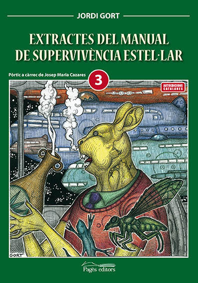 Extractes del Manual de supervivència estel·lar, de Jordi Gort | portada del libro