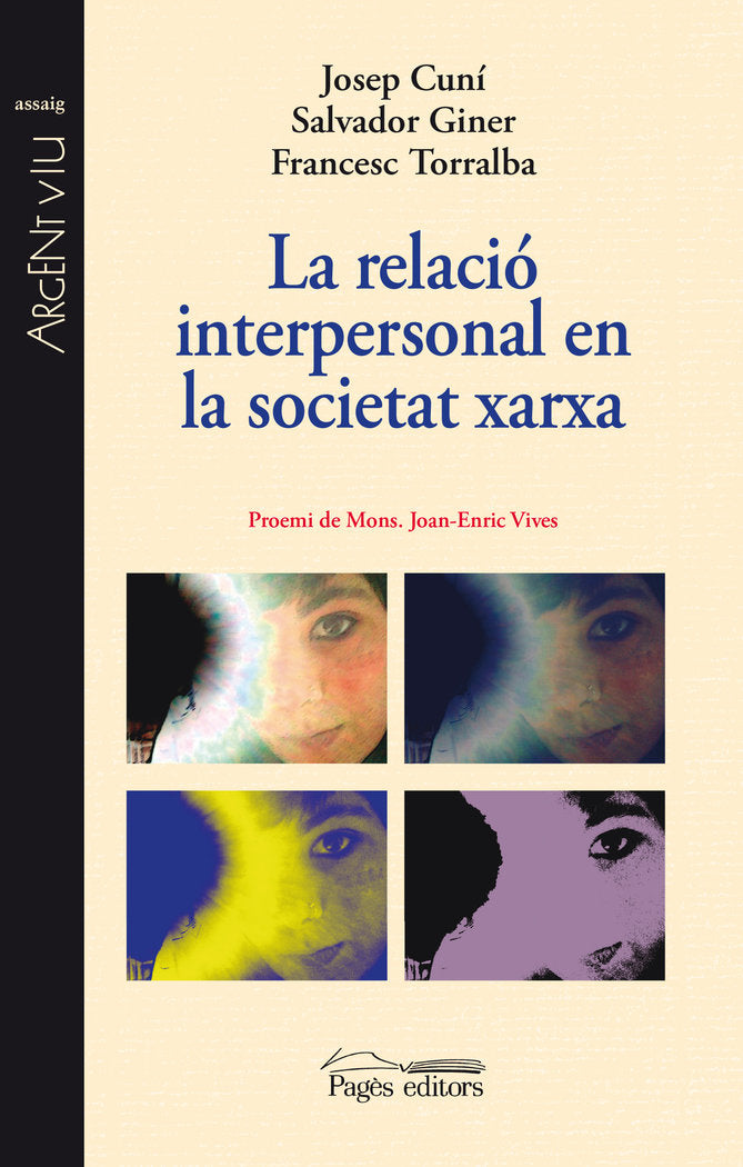 La relació interpersonal en la societat xarxa, de Cuní Llaudet, Josep | portada del libro