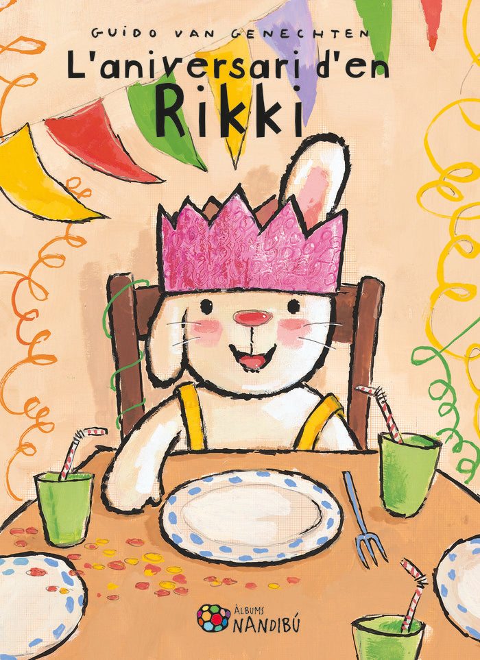 L'aniversari d'en Rikki, de Van Genechten, Guido | portada del libro