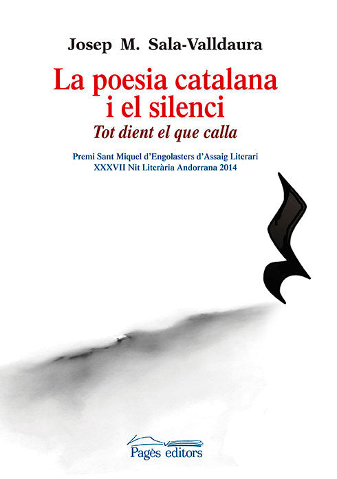 La poesia catalana i el silenci, de Sala-Valldaura, Josep Maria | portada del libro