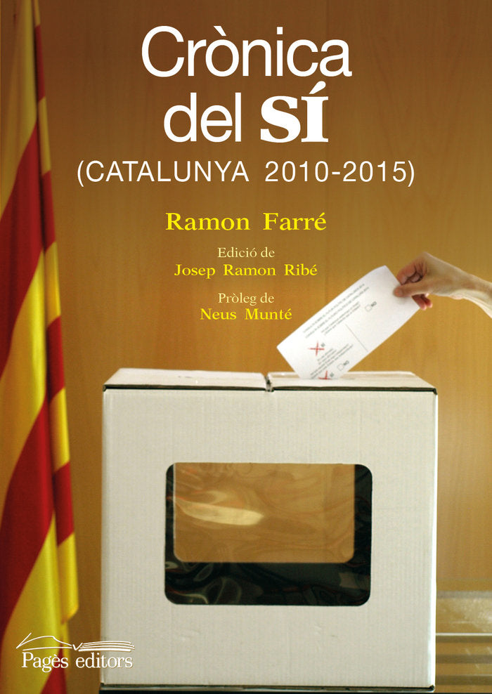 Crònica del SÍ, de Farré Roure, Ramon | portada del libro