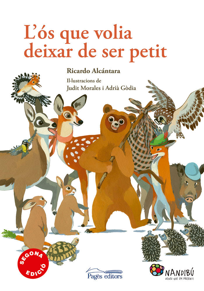 L'ós que volia deixar de ser petit, de Alcántara Sgarbi, Ricardo | portada del libro