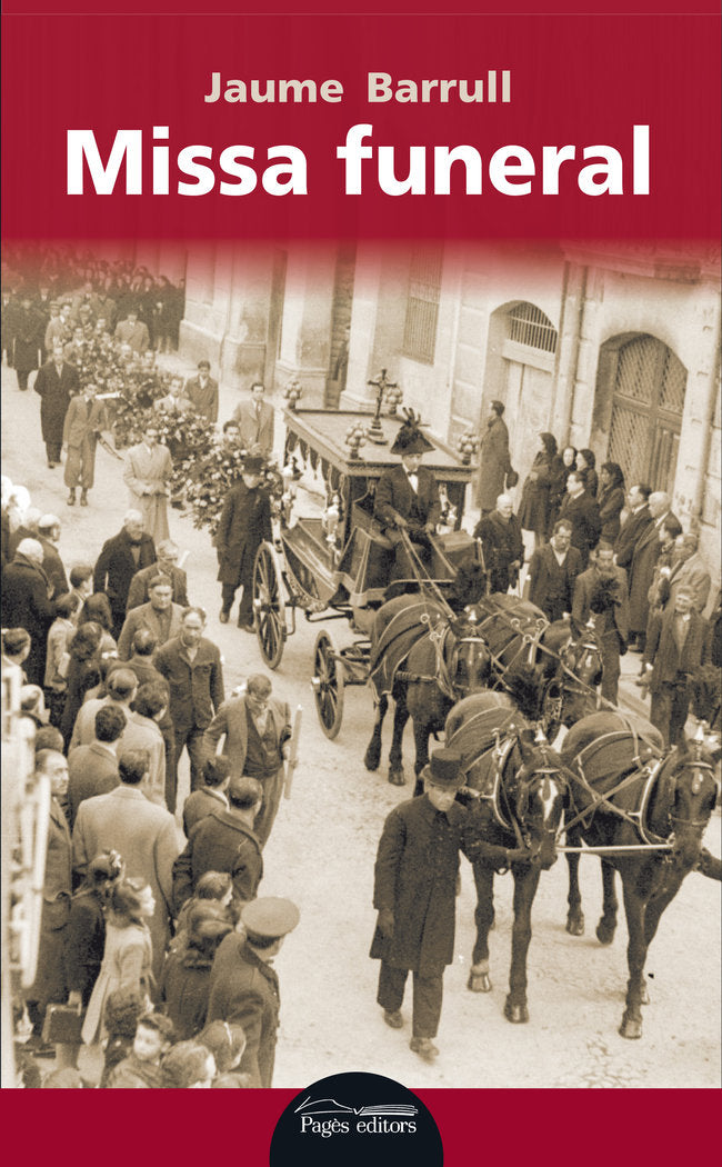 Missa funeral, de Barrull Pelegrí, Jaume | portada del libro