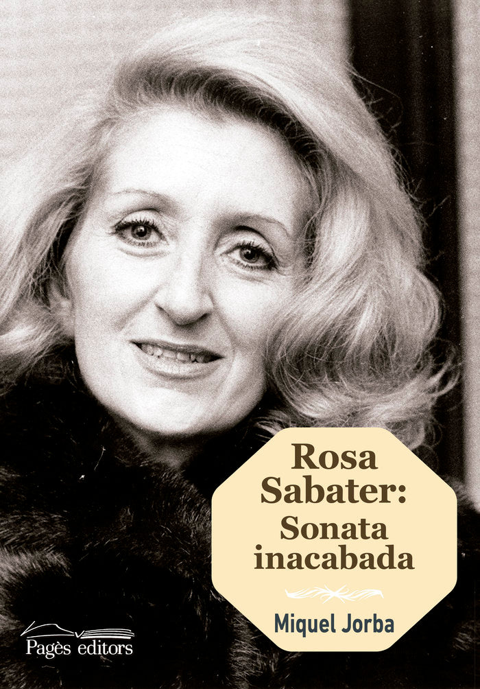 Rosa Sabater: Sonata inacabada, de Jorba Picañol, Miquel | portada del libro