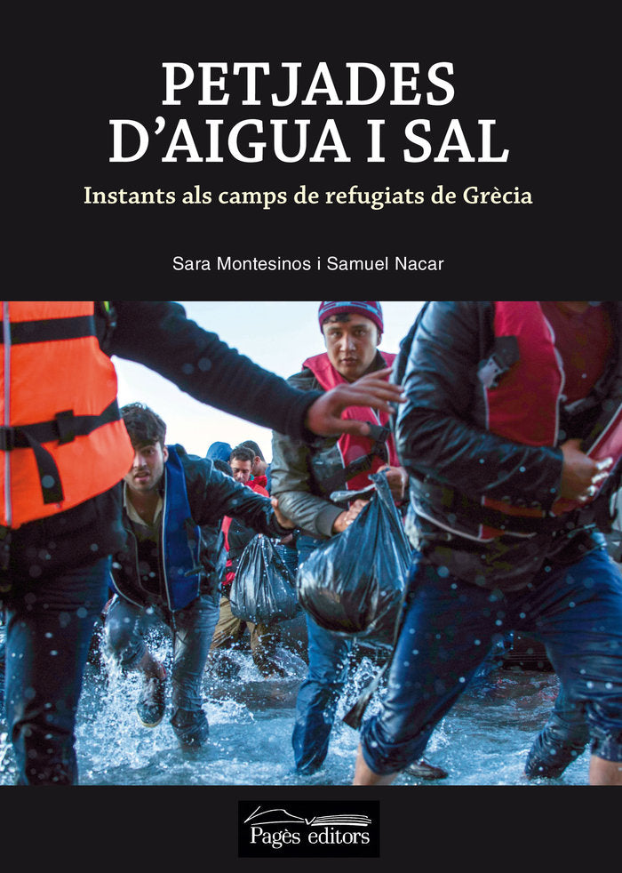 Petjades d'aigua i sal, de Montesinos Pinilla, Sara | portada del libro