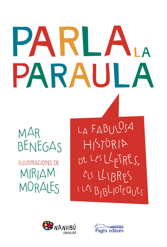 Parla la paraula, de Benegas, Mar | portada del libro