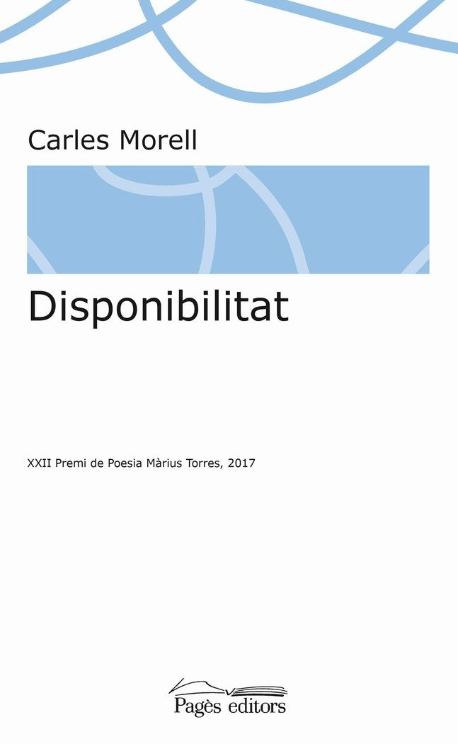 Disponibilitat, de Morell Alsina, Carles | portada del libro
