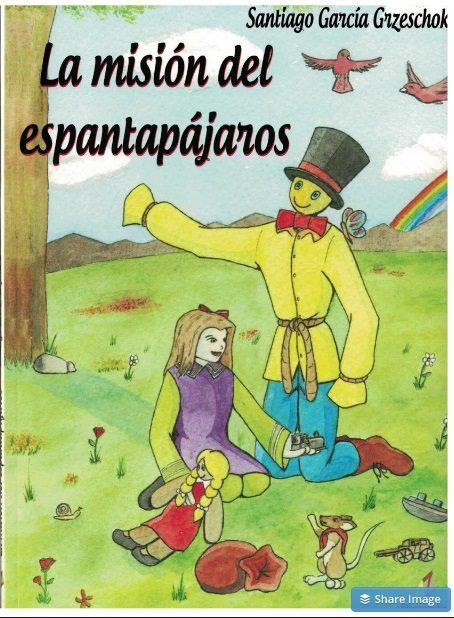 LA MISIÓN DEL ESPANTAPÁJAROS, de GARCÍA GRZESCHOK | portada del libro