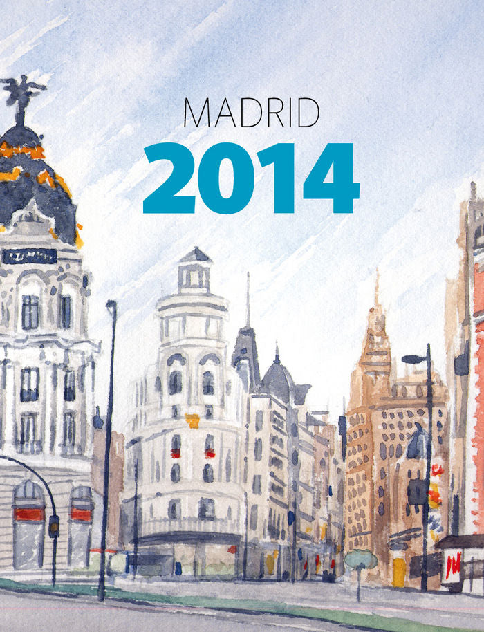Agenda Madrid 2014, de AA.VV. | portada del libro