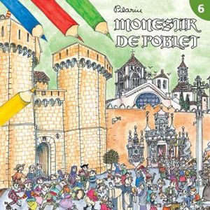 Pintem! Monestir de Poblet, de Bayés, Pilarín | portada del libro