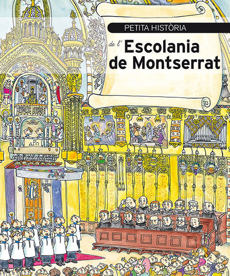 Petita història de l'Escolania de Montserrat, de Margarit, Meritxell | portada del libro