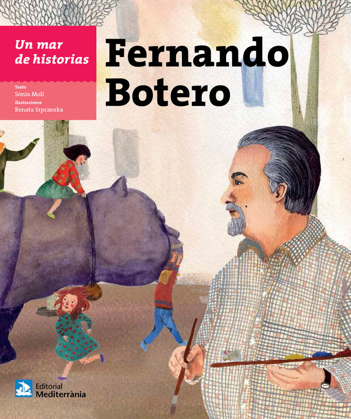 Un mar de historias: Fernando Botero, de Moll Gamboa, Sònia | portada del libro