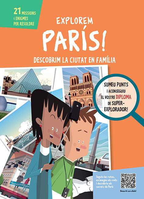 Explorem París!, de Campuzano, Lourdes | portada del libro
