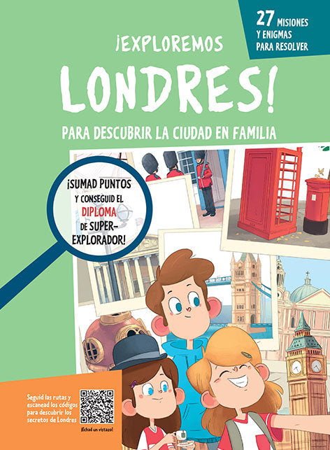 ¡Exploremos Londres!, de Campuzano, Lourdes | portada del libro