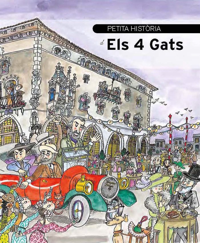 Petita història d'Els 4 Gats, de García Carteron, Begoña | portada del libro