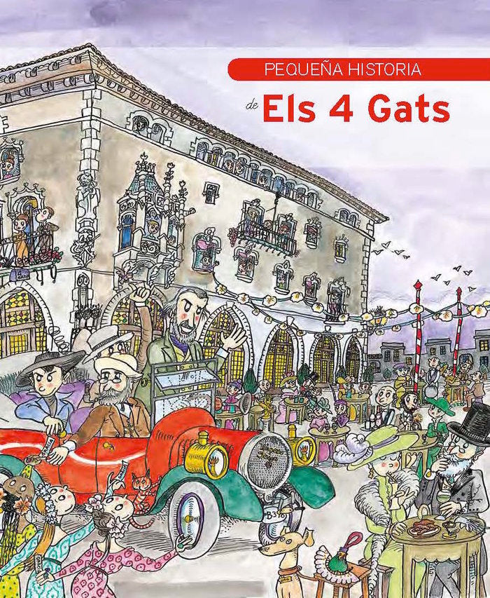 Pequeña historia de Els 4 Gats, de García Carteron, Begoña | portada del libro