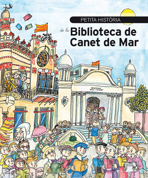 Petita història de la Biblioteca de Canet de Mar, de Ramon Erra | portada del libro