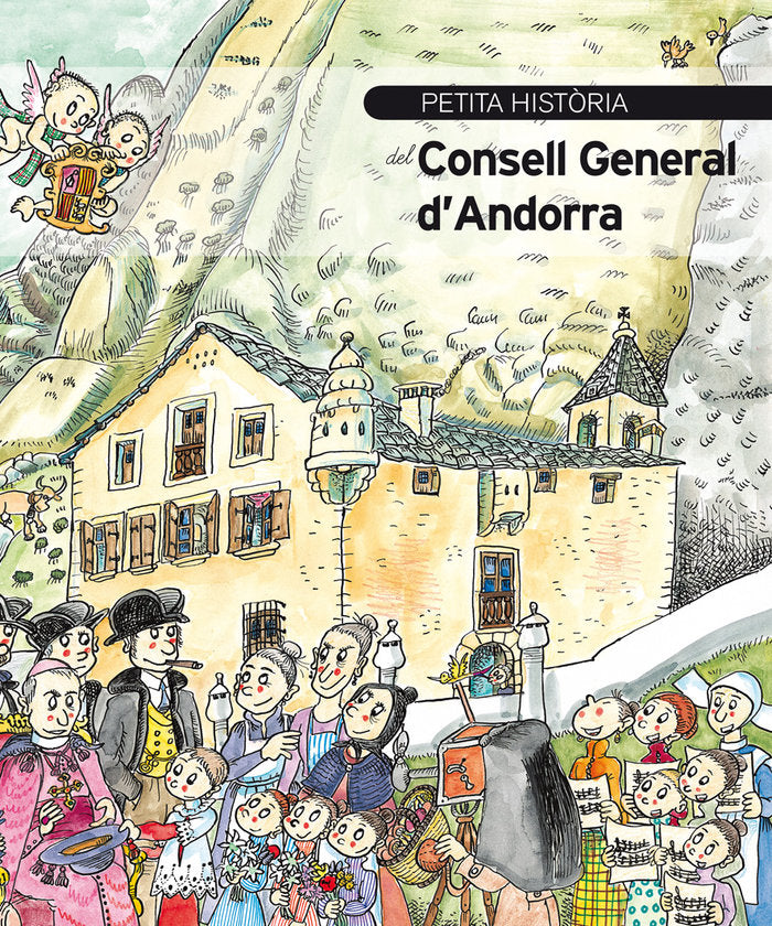 Petita història del Consell General d'Andorra, de Peruga | portada del libro