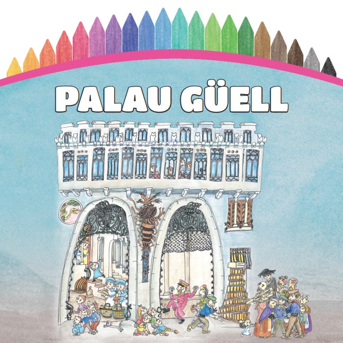 Pintem! Palau Güell | portada del libro