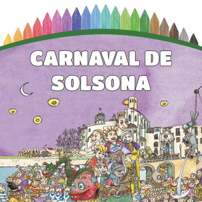 Pintem! Carnaval de Solsona, de Bayés de Luna | portada del libro