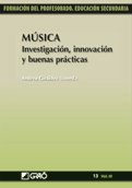 Música. Investigación, innovación y buenas prácticas, de Giráldez Hayes, Andrea | portada del libro