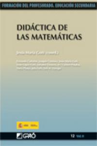 Didáctica de las Matemáticas, de Goñi Zabala, Jesús M.ª | portada del libro