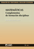 Matemáticas. Complementos de formación disciplinar, de Goñi Zabala, Jesús M.ª | portada del libro