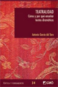 Teatralidad, de Garcia del Toro, Antonio | portada del libro