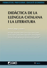 Didàctica de la Llengua Catalana i laLiteratura, de Camps Mundó, Anna | portada del libro