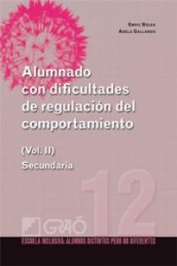 Alumnado con dificultades de regulación del comportamiento, de Bolea López, Enric | portada del libro
