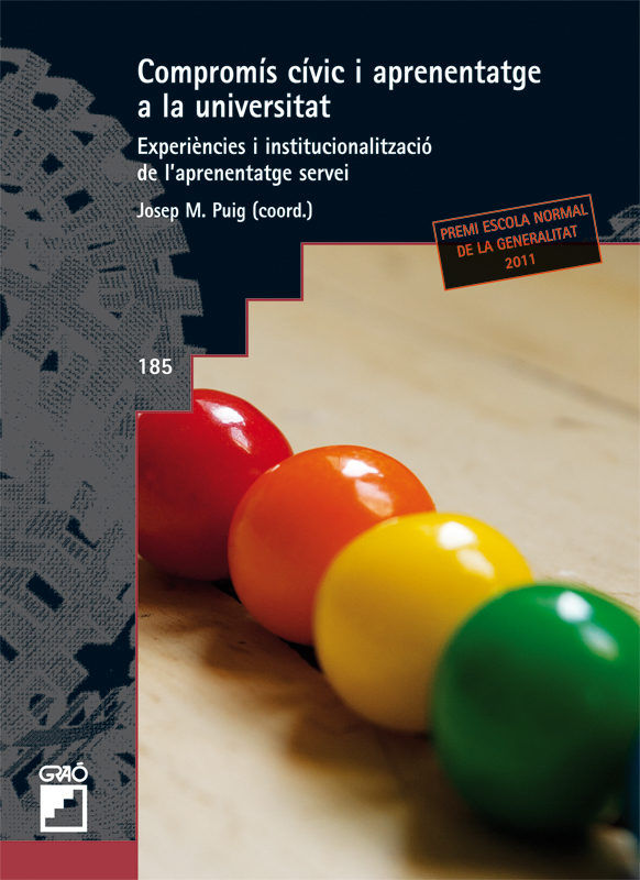 Compromís cívic i aprenentatge a la Universitat, de De la Cerda Toledo, Maribel | portada del libro
