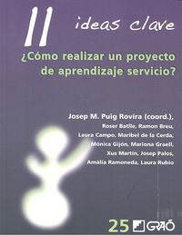 11 Ideas Clave. ¿Cómo realizar un proyecto de ApS?, de Batlle Suñer, Roser | portada del libro