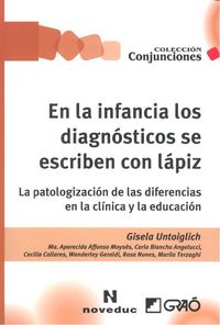 En la infancia los diagnósticos se escriben con lápiz, de Affonso Moysés, María Aparecida | portada del libro