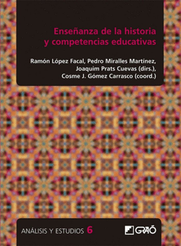 Enseñanza de la historia y competencias educativas, de Albert Tarragona, Joan Miquel | portada del libro