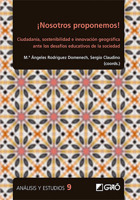 ¡Nosotros proponemos!, de Bejarano Franco, María Teresa | portada del libro