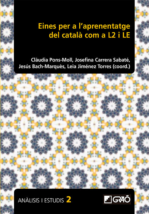 Eines per a l'aprenentatge del català com a L2 i LE, de Bach Marquès, Jesús | portada del libro