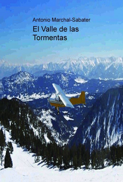 El Valle de las Tormentas, de Antonio Marchal-Sabater | portada del libro