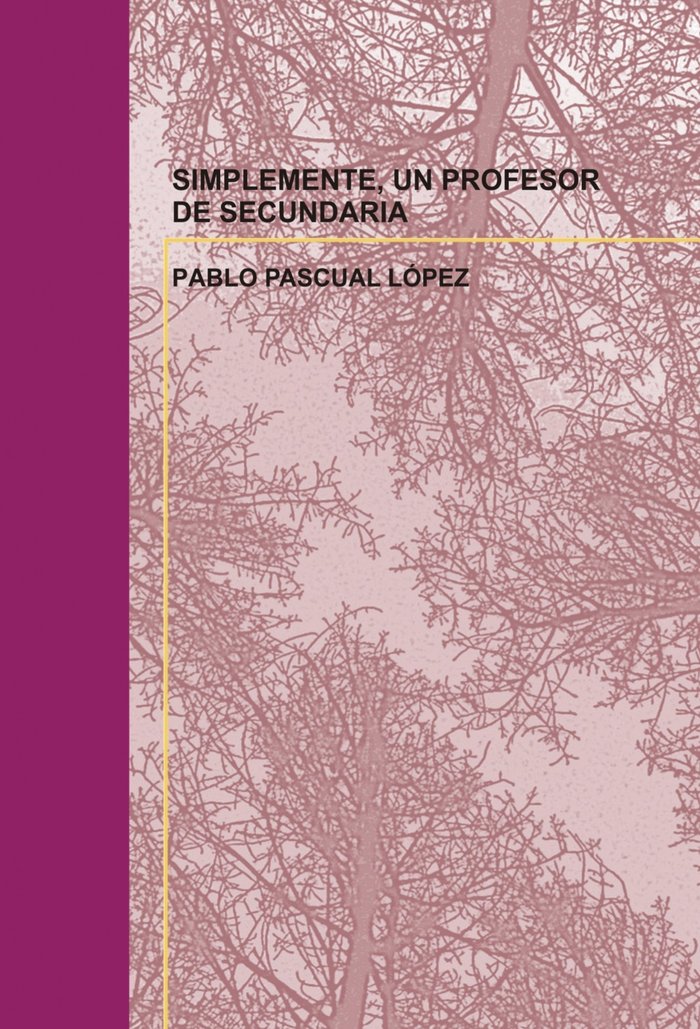 SIMPLEMENTE, UN PROFESOR DE SECUNDARIA, de PASCUAL LOPEZ, PABLO | portada del libro